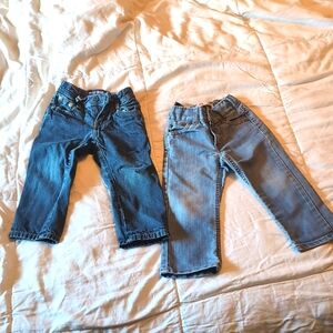 Mini Boden and Levi's Toddler Boys Jean Lot 2T
